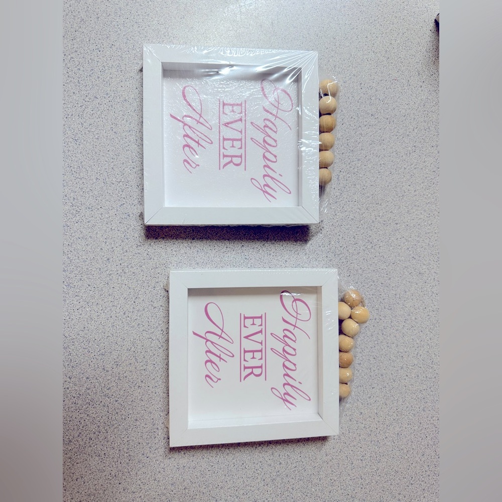 Happily ever after picture frame